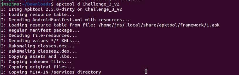 Apktool Challenge 3