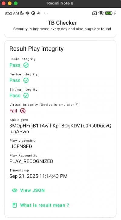 Play Integrity validation after bypassing it